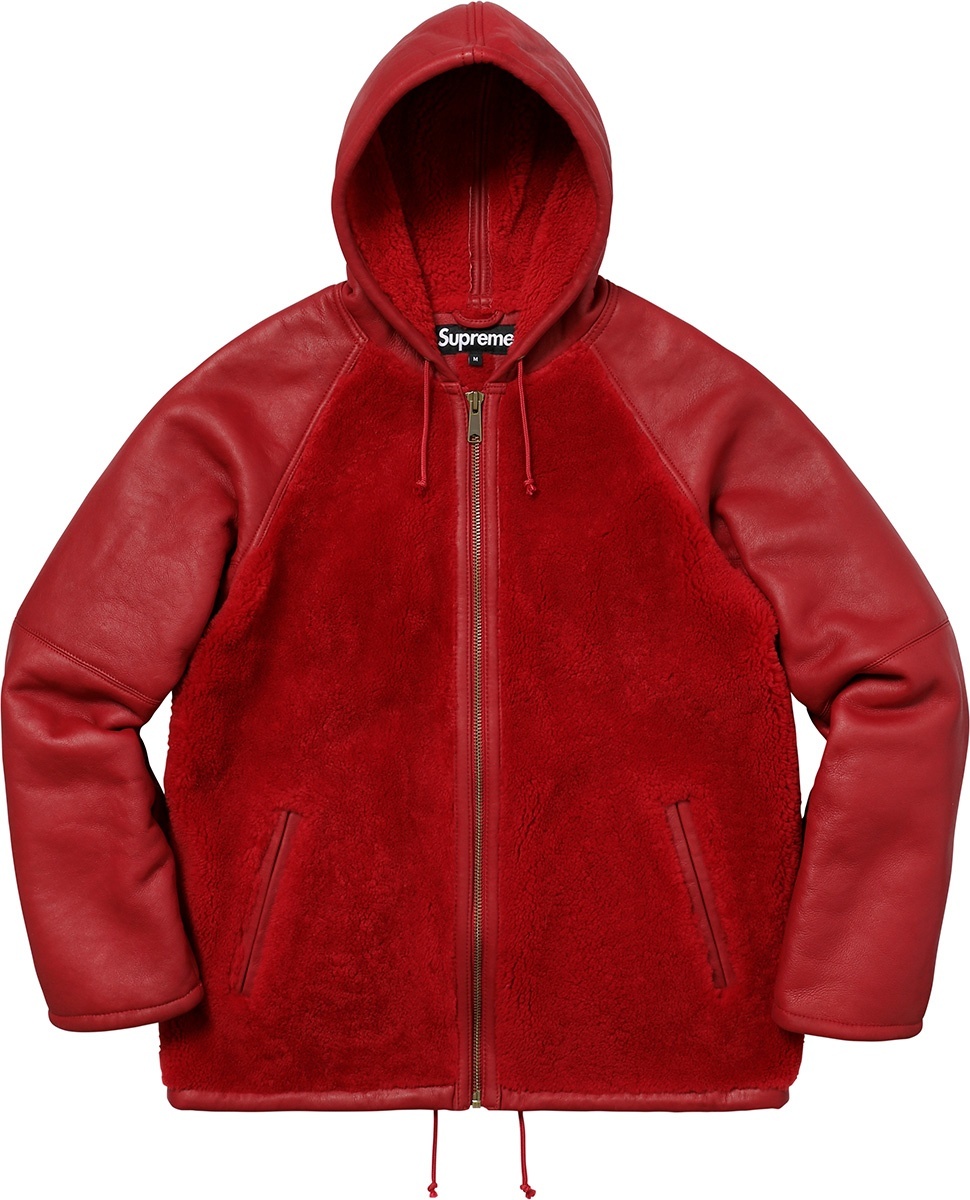 Reversed Shearling Hooded Jacket view 20
